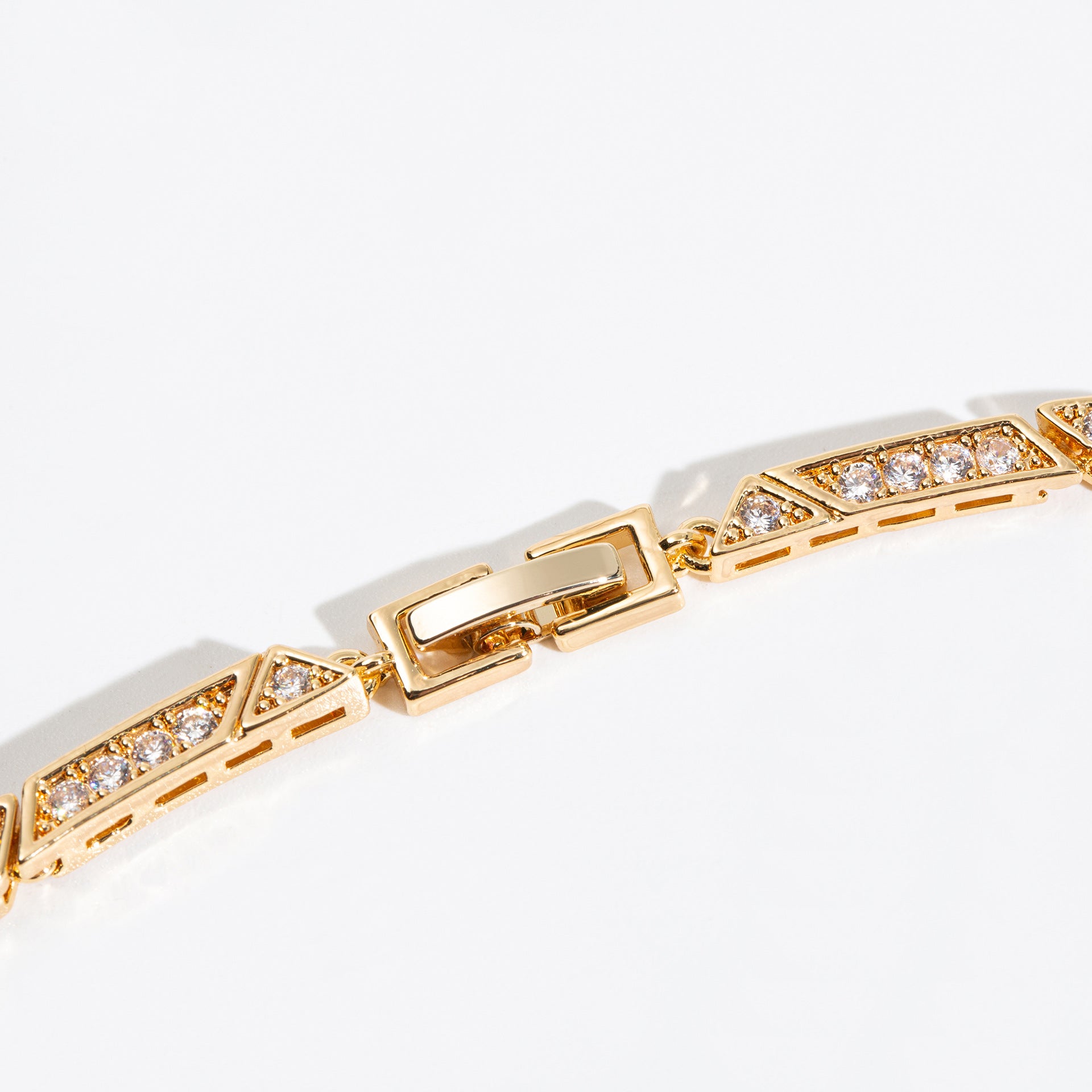 European and American Bride Colorful Zircon Necklace and Earrings Two-Piece Set Wedding Dress Versatile Noble Earrings Banquet Chain Set