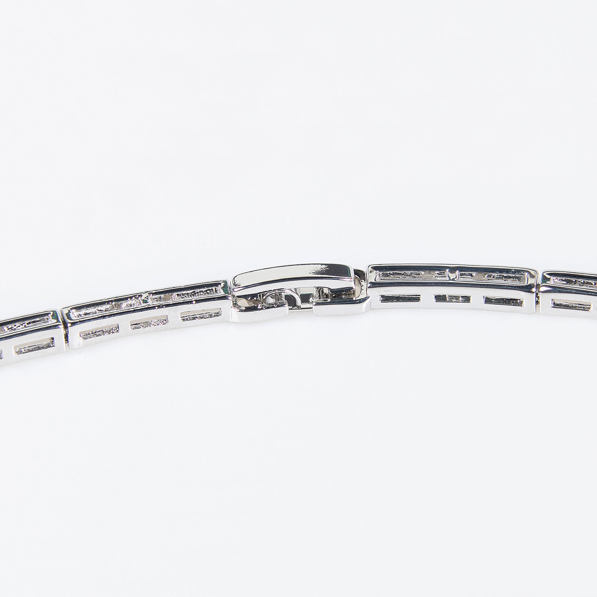 Elegant Beauty Wedding Dress Women's Luxurious Snake Bone Chain Zircon Necklace Earrings European and American Printed Set Accessories